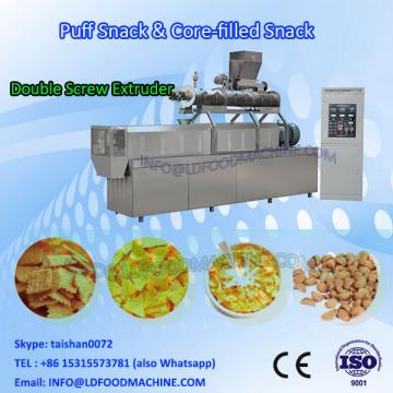 Double screw extruder puff snacks food process plant