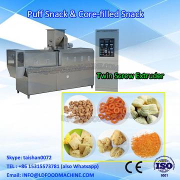Extrusion fried pellet snacks processing line food frying machinery