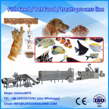 1.5tons per hour animal feed dog food and floating fish feed pellet twin screw extruder machine