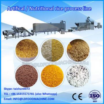 artificial /LDstituted enriched rice extruder machinery processing line