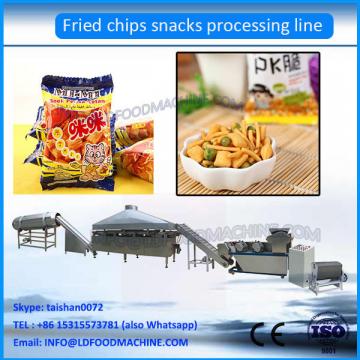 Extruded Fried Potato Chips Snacks Food Machine
