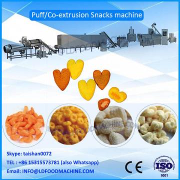 Hot sale Jinan Corn Puffed Snacks machinery, Twin screw extruder for cheese ball, puffed corn snacks