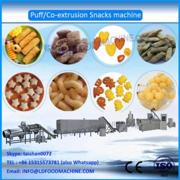 Expanded corn snacks processing line